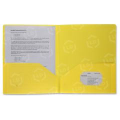 2-pocket Poly Portfolio