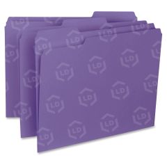 1/3-cut Colored Interior File Folders