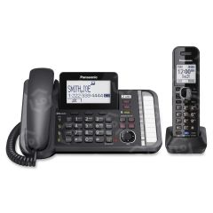 Panasonic Link2Cell KX-TG9581B DECT 6.0 Cordless Phone - Black