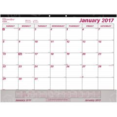 Vinyl Strip Monthly Desk Pad