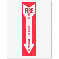 Tarifold Safety Sign Inserts-Fire Extinguisher - 6 per pack