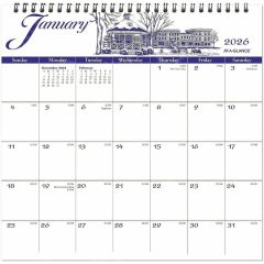 At-A-Glance Illustrated Monthly Wall Calendar