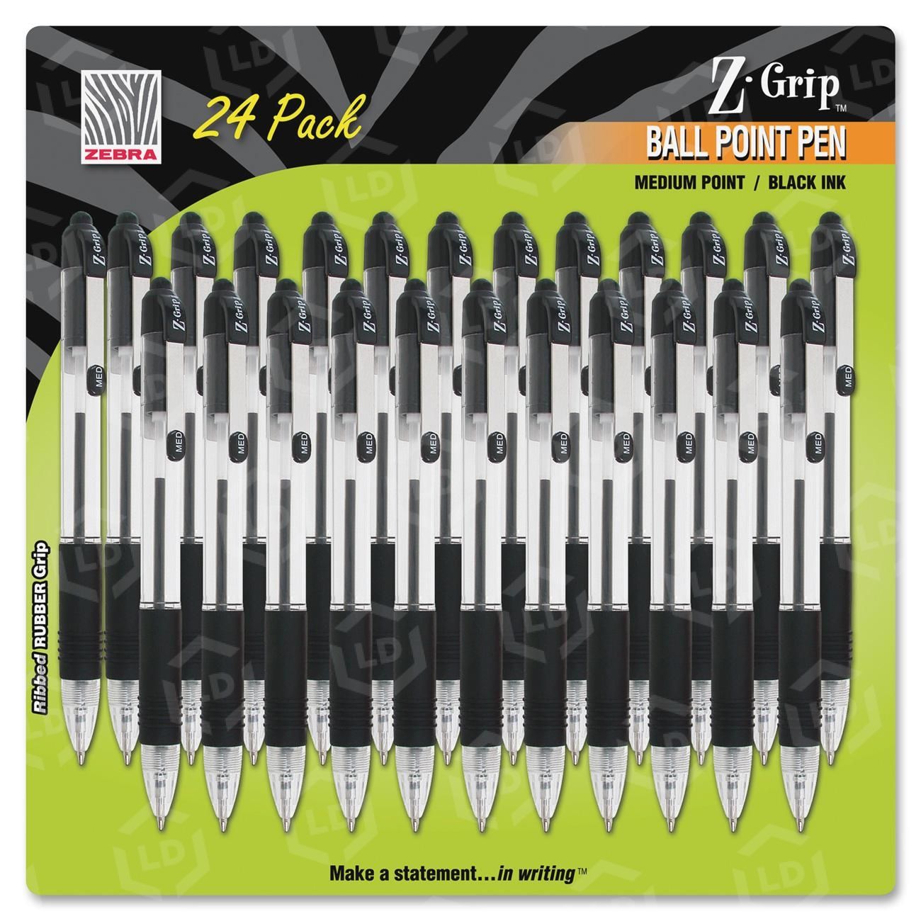 ペンセット Zebra Z-Grip Retractable Ballpoint Pen - LD Products