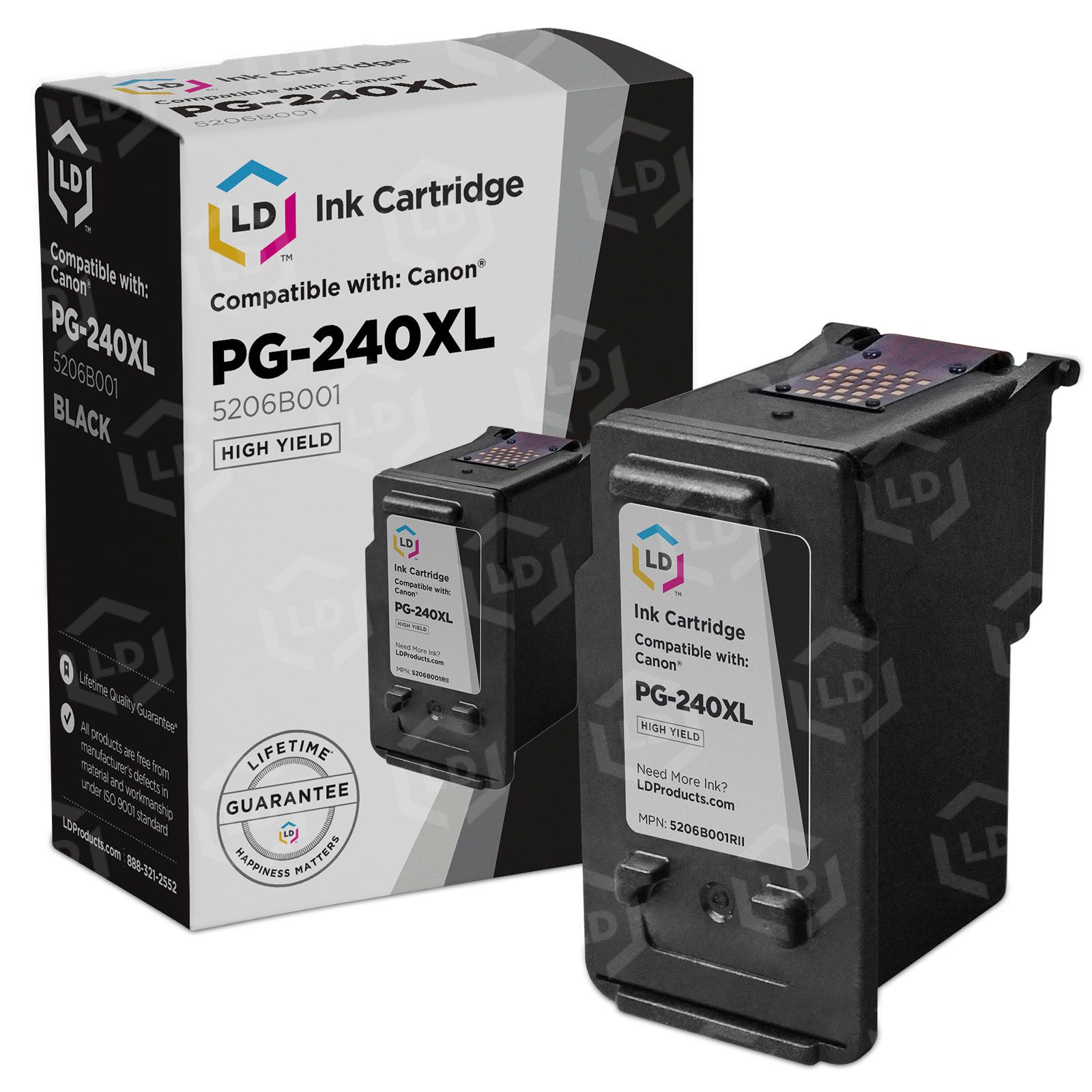 Canon cartridge527 中古 Canon 240XL Ink Black - Low Cost High Yield Cartridge - LD Products