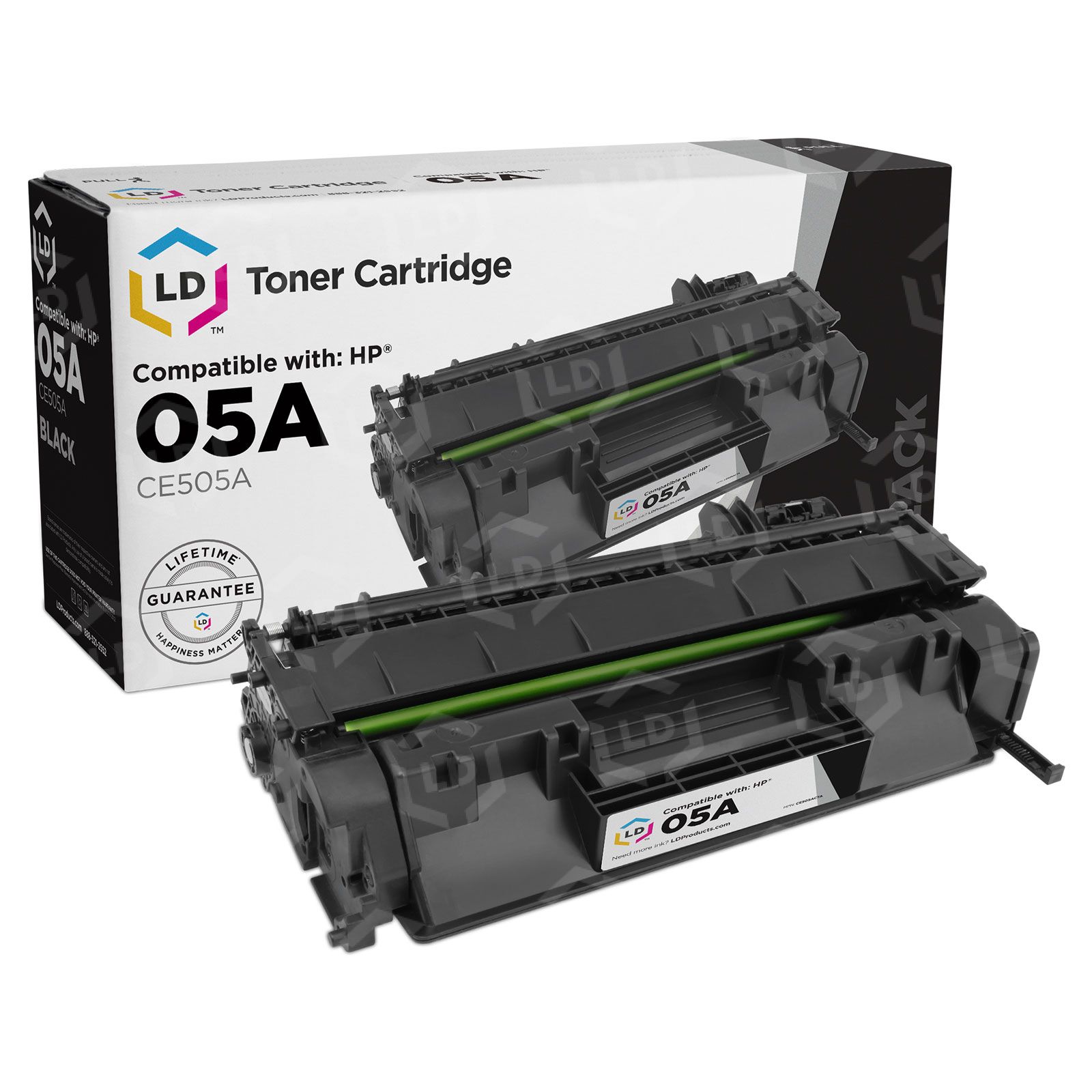 HP 05A Black LaserJet Toner CE505 - LD Products