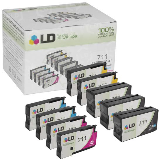 LD Bulk Set to Replace HP 711 Ink - LD Products