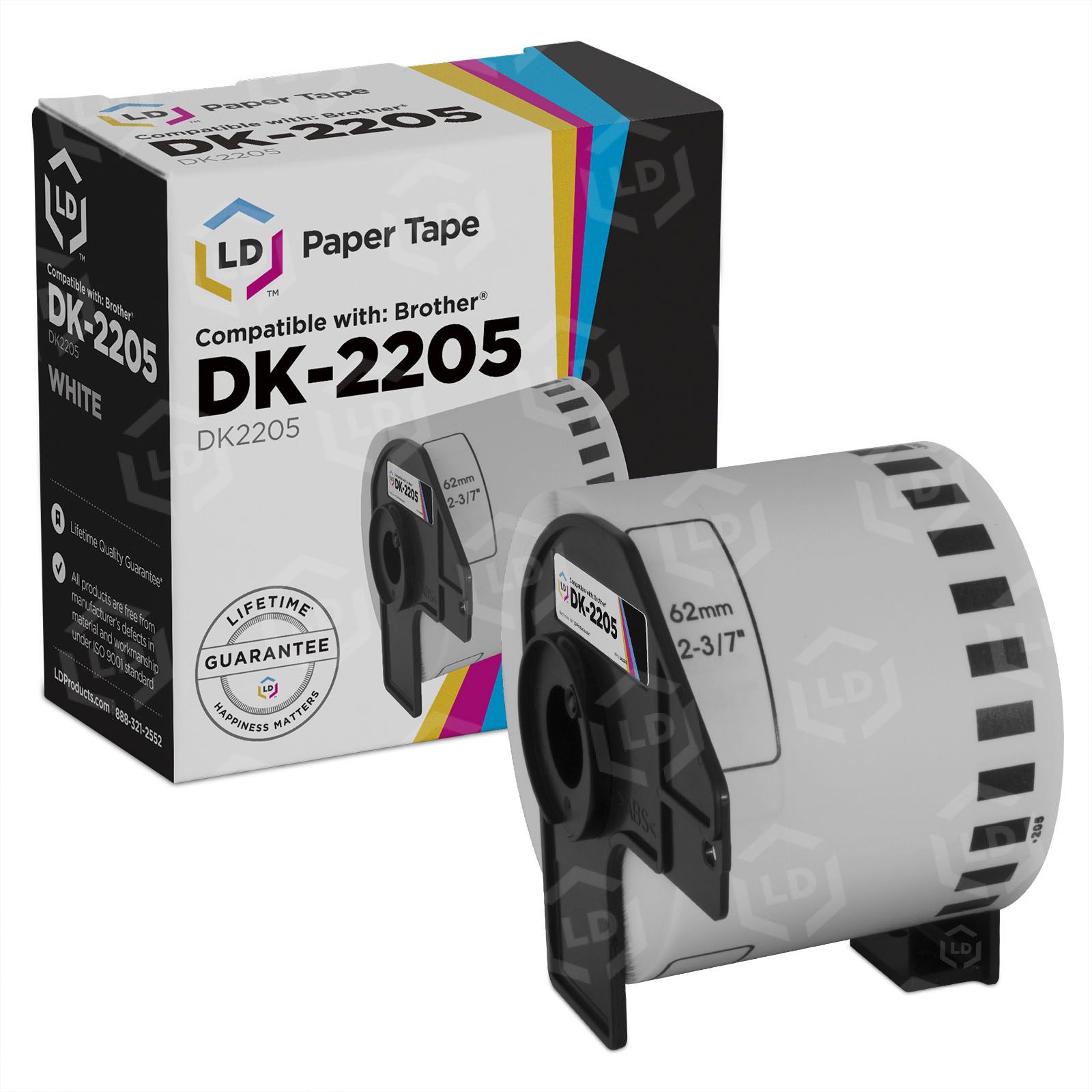 Brother DK-2205 Compatible Paper Tape (2.4