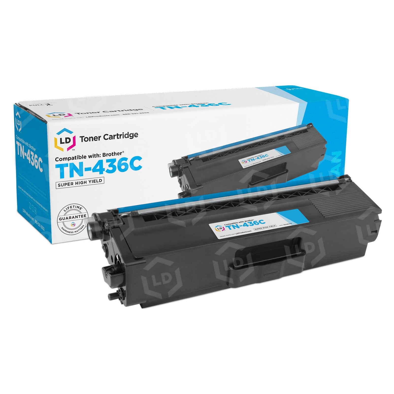 Brother TN436C Compatible Cyan Super High Yield Toner - LD Products