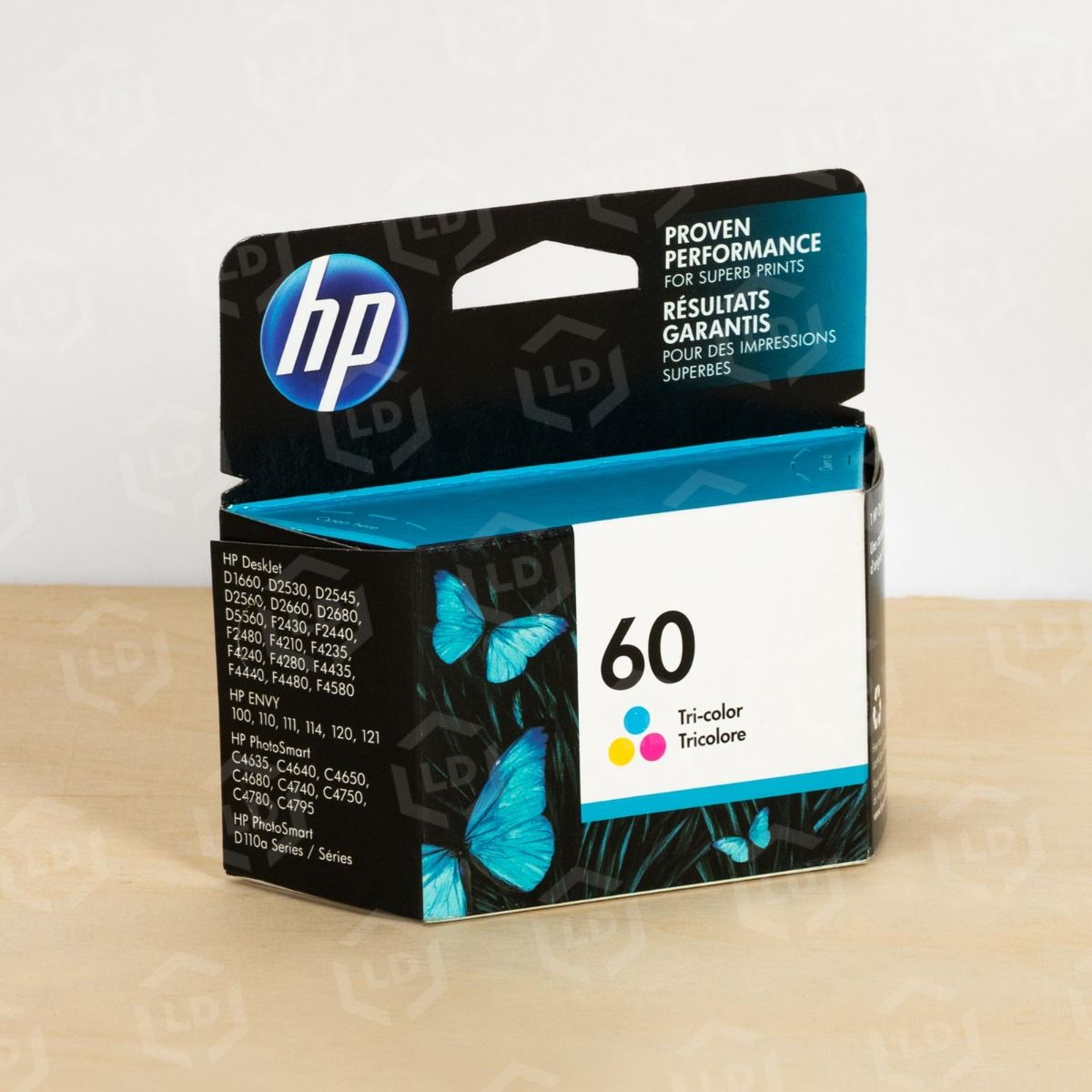 Original HP 60 Ink Cartridge, Tri-Color CC643WN - LD Products