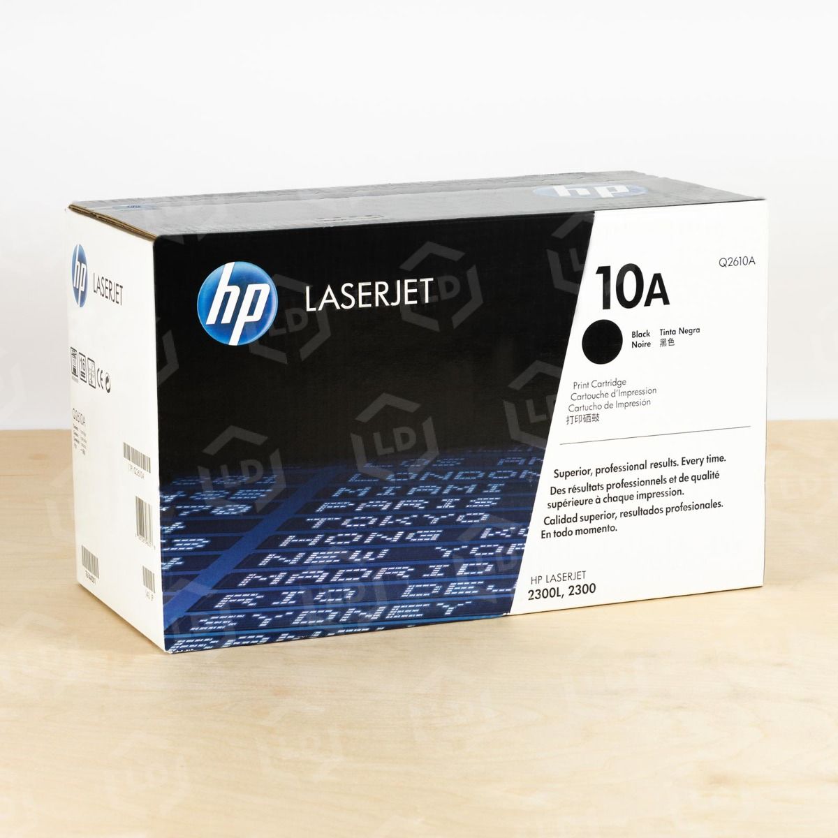 Hewlett Packard Q2610A, HP 10A Black Laser Toner, Original HP - LD 