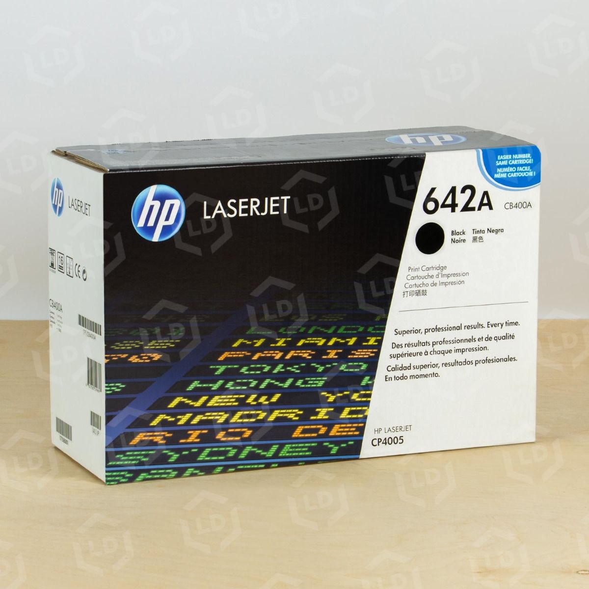 HP CB400A, HP 642A Black Laser Toner - LD Products