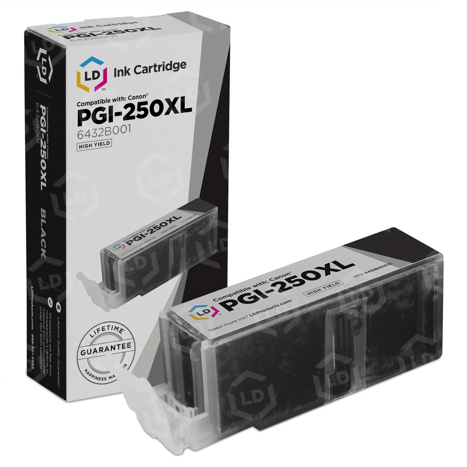 Canon PGI 250 Ink Black High Yield - Better Prices on Compatible