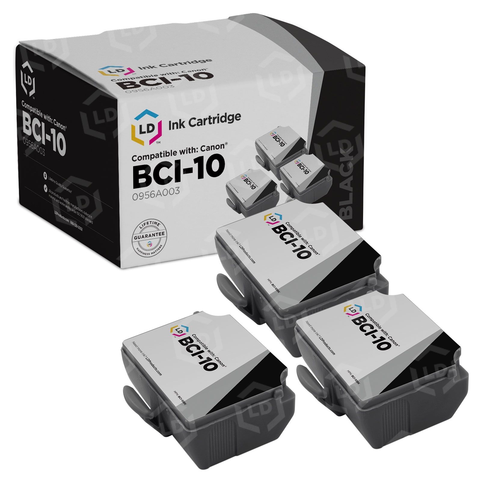Canon BCI10Bk Black Ink - LD Products