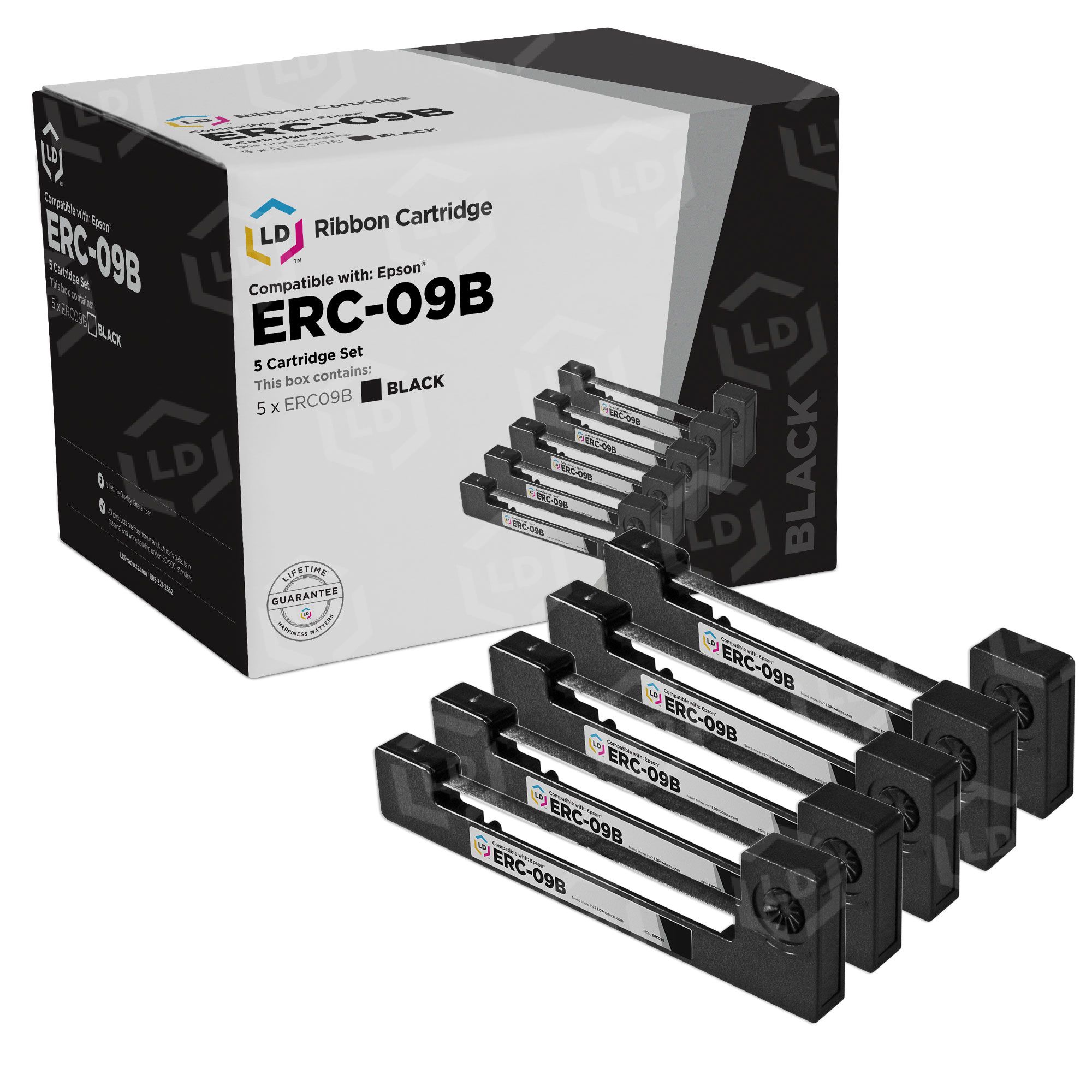 Epson ERC-09B Black Ribbon - LD Products