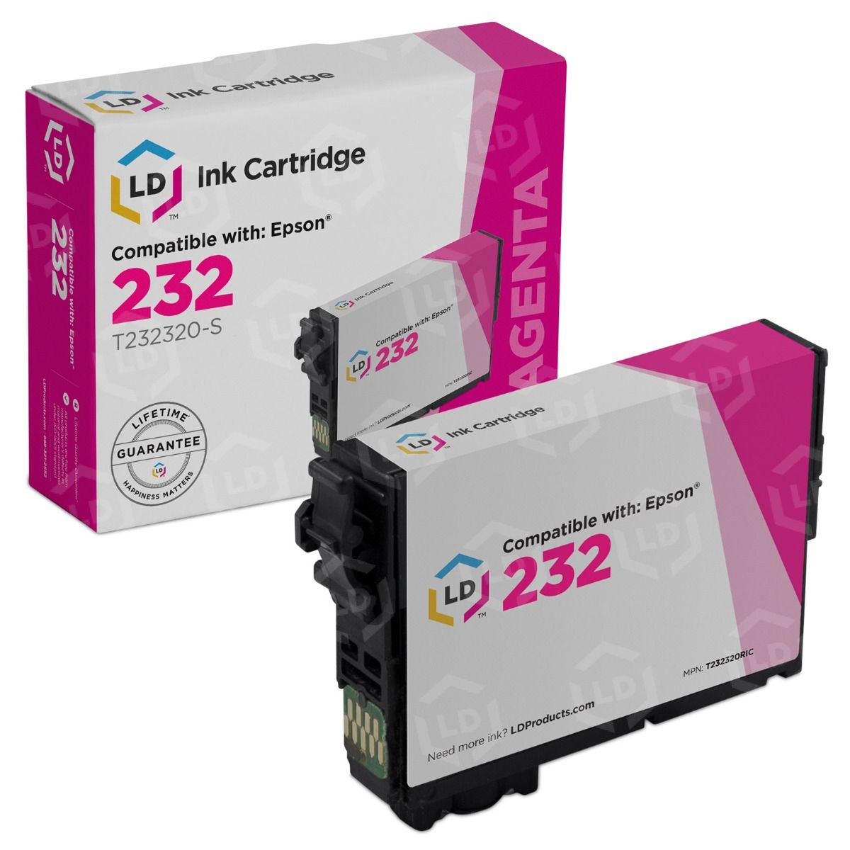 EPSON インク Epson T232 Ink Cartridges - Standard Capacity - Cyan/Magenta プリンター・複合機