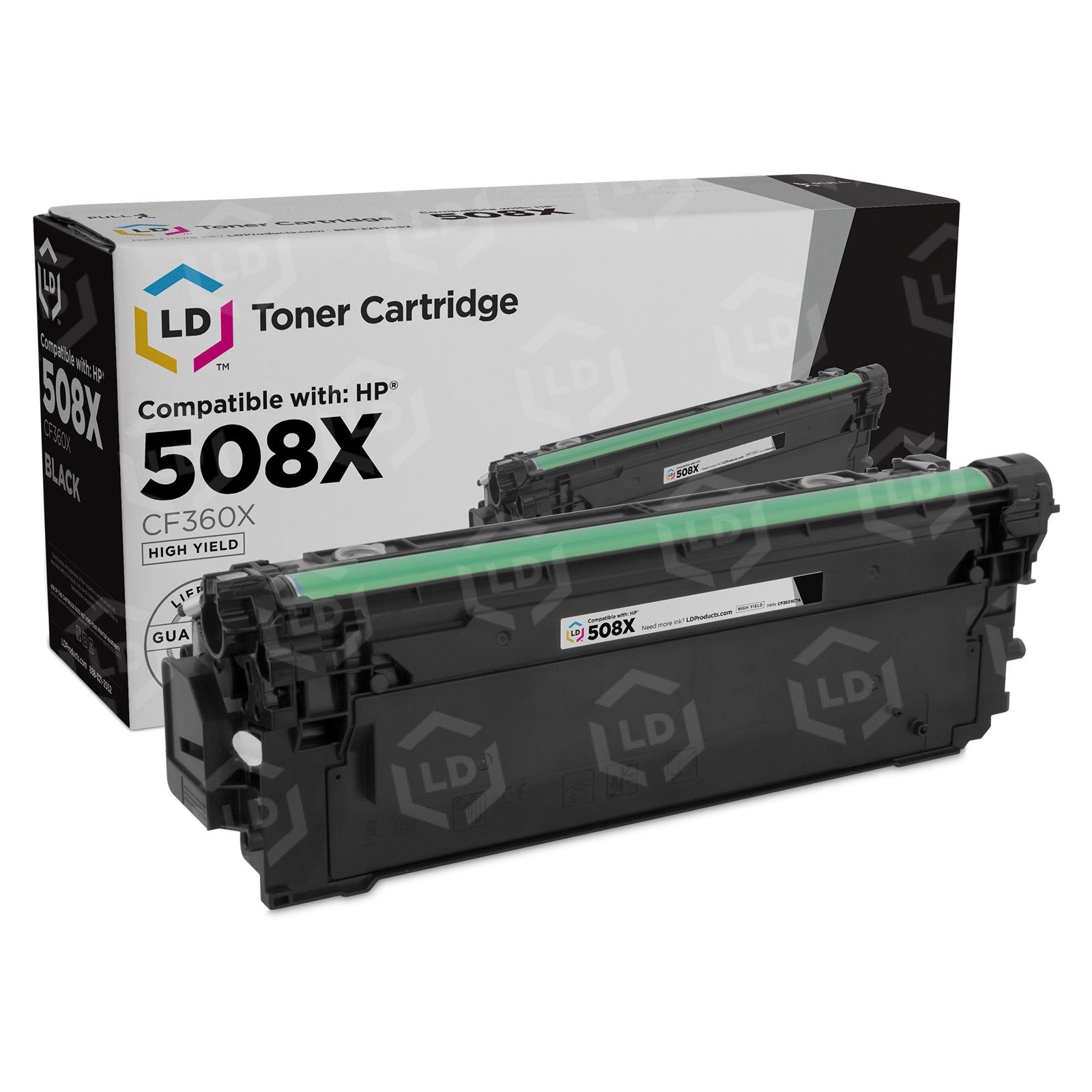 HP 508X Black High Yield Toner Cartridge | Save 70% - LD Products
