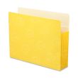 Smead TUFF Pocket Colored Top Tab File Pocket Letter - 8.50" x 11"- Yellow