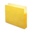 Smead TUFF Pocket Colored Top Tab File Pocket Letter - 8.50" x 11" - Tyvek - Yellow