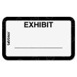 Tabbies Tabbies Color-coded Exhibit Labels - 252 per pack - White
