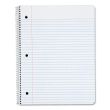 Tops 1-Subject Notebook - 100 Sheet - College Ruled - Letter - 8.50" x 11"