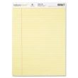 Nature Saver 100% Recycled Canary Legal Ruled Pads - 12 per dozen - 8.50" x 11.75"