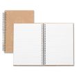 Nature Saver Professional Notebook - 80 Sheet - 22.00 lb - Narrow Ruled - 8.25" x 5.88"