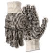 MCR Safety Poly/Cotton Large Work Gloves - 1 pair