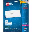 Avery 1" x 2.62" Rectangle Address Labels (Easy Peel) - 750 per pack