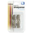 OIC Metallic All-metal Cutter Pencil Shrpnr - 4 per pack