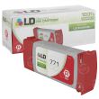 LD Remanufactured Red Ink Cartridge for HP 771 (CE038A)