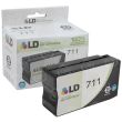 LD Remanufactured Black Ink Cartridge for HP 711 (CZ133A)
