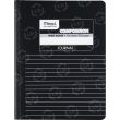 Mead Square Deal Black Marble Journal - 100 Sheet - Wide Ruled - 7.50" x 9.75"