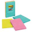 Miami Coll. Super Sticky Ruled Notes