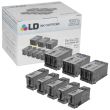 Compatible Set of 8 Replacements for Dell Series 22 Black and Color Ink