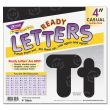 Trend Black 4" Casual Combo Ready Letters Set - 1 per set