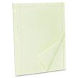 TOPS Green Tint Engineer's Quadrille Pad - 100 Sheets - 15 lb - Letter - 8.50" x 11"