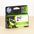 HP Original 962XL High Yield Magenta Ink Cartridge, 3JA01AN