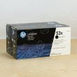 Original Q7553XD Black Toner Dual Pack, HP 53X