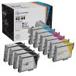 Remanufactured C84 10 Piece Set of Ink for Epson