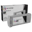 LD Remanufactured Black Ink Cartridge for HP 81 (C4930A)