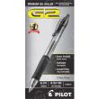 Pilot G2 Ultra Fine Retractable Pen, Black - 12 Pack