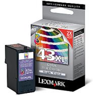OEM Lexmark 43XL Color Ink Cartridge