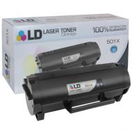 Compatible 501X Extra HY Black Toner for Lexmark
