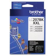Brother LC207BK Super High-Yield Black OEM Ink Cartridge