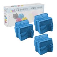 Compatible Xerox 108R605 Cyan 3-Pack Solid Ink