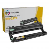 Compatible DR221 Brother Yellow Drum Unit