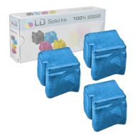 Compatible Xerox 108R660 Cyan 3-Pack Solid Ink