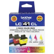 Brother Original LC413PKS Cyan / Magenta / Yellow Ink Cartridges 3-Pack