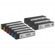 LD Compatible Set of 9 HY Inkjet Cartridges for HP 972X