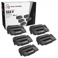 5 Pack of Canon Compatible 324 II Black Toners